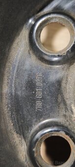 Plechová disky 16", originál VW - 2