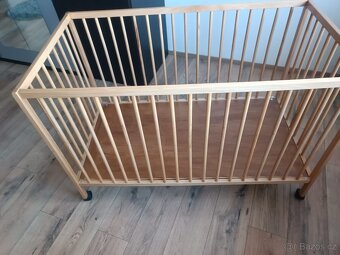 Dětská postýlka s matrací ikea nová - 2