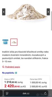 Slída - libovolné množství - 2