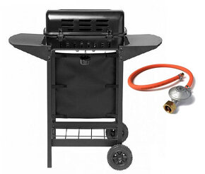 Zahradní plynový gril Barbecue Gas 2hořáky - nový - 2