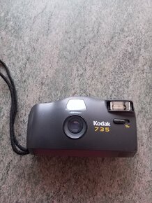 Retro fotoaparát Kodak 735 kinofilm, blesk Flashstar, expozi - 2