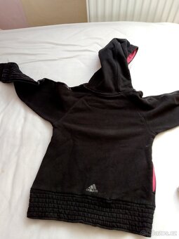 Mikina černá Dětská dívčí Adidas - 2