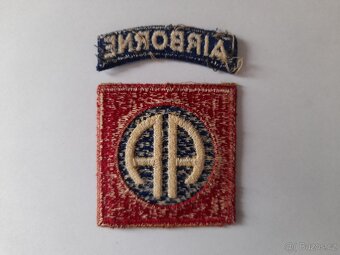 Nášivku US Army 82.výsadková divize AIRBORNE WWII č1 - 2