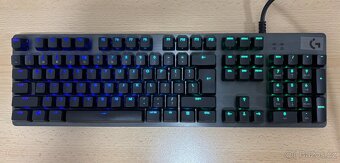 Mechanická klávesnice - Logitech G512 Carbon, GX Red, US - 2