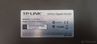 Prodám switch TP-LINK TL-SG1024 – 24portový gigabitový switc - 2