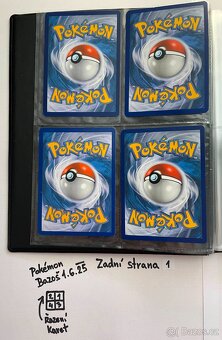 Kusové karty TCG Pokémon STARÉ PŘES 10LET (ORIGINÁL) - 2