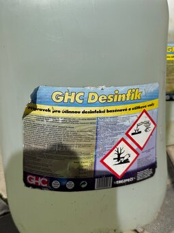 GHC Desinfik - Chlornan sodný 30 l kanystr - 2
