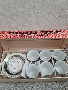 Kávová souprava Karlovarský porcelán - 2