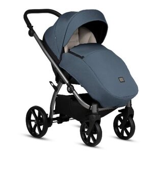 Pekný kočárek+korbička+autosedačka Isofix - 2