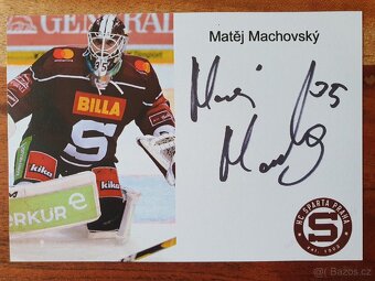 Autogramy hráčů HC Sparta Praha - 2