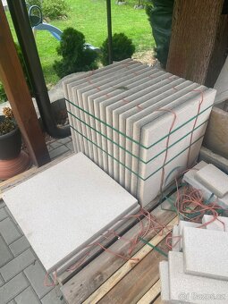 Prodám Terasovou dlažbu 60x60 -16.ks/NOVÁ - 2