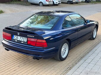 BMW 850Ci V12 1990 300 koní, sběratelský kus, evropská verze - 2