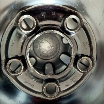 14" plechová kola – 5x100 – ŠKODA (VW, SEAT, AUDI) - 2