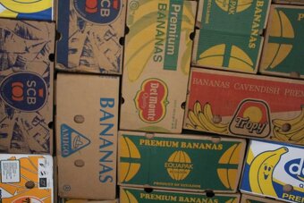 Banánové krabice - 32 banánovek - 2