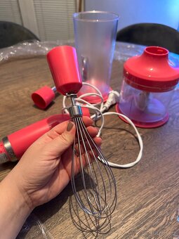 Ponorný mixér Sencor růžová sada - 2