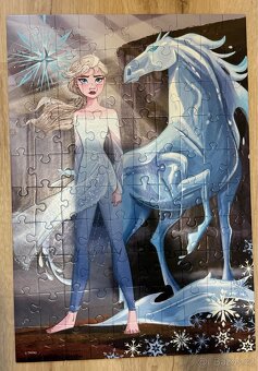 Puzzle Dino Ledové království ll. 100 dílků XL neon - 2