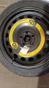 Rezerva 5x100 R16 -jako nová - 2