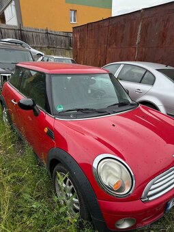MINI COOPER ONE 1.4 70 KW benzín r.v. 2007, R56 - 2