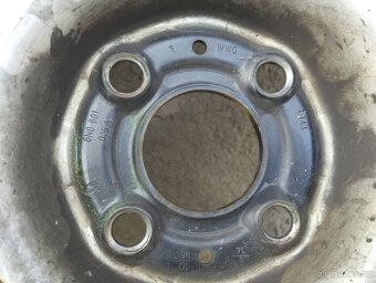 Plechové disky 13" VW Polo - 2