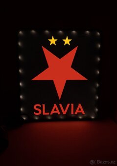 Prodám nové logo SK Slavia s podsvětlením - 2