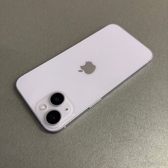 iPhone 14 256GB fialový, jako nový, záruka rok - 2