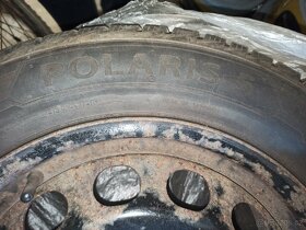 205/55 R16 T - 4x zimní pneu Polaris 5 včetně disků - 2