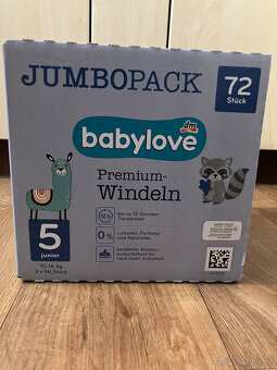 Dětské pleny Babylove Premium Windeln vel. 5 - 2