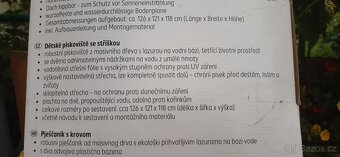 Pískoviště se stříškou KidLand - 2
