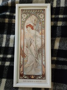 Alfons Mucha - zarámované reprodukce 12 ks - 2