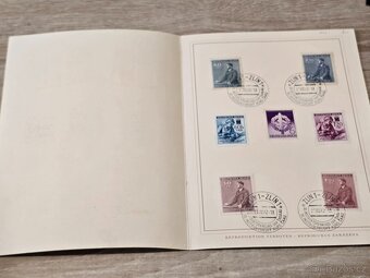 Sběratelský arch se známkami - Zlín - 2