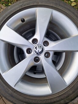 Originál hliníkové disky Škoda R16 - 2