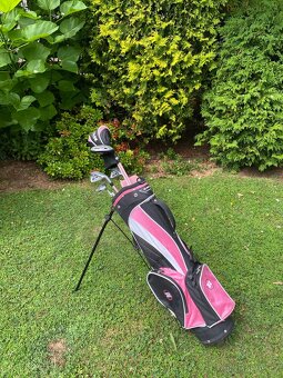 Golfové hole s bagem a vozíkem - 2