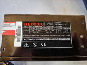 PC zdroj ATX HEDY PP500FCA - 2