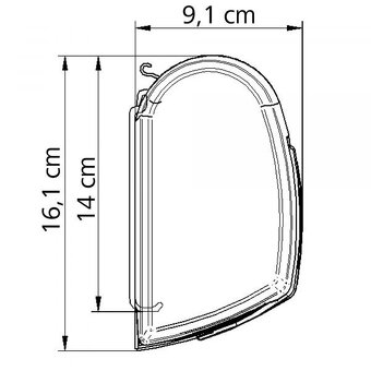 Prodám Markýza Thule Omnistore 5200 délka 4m bílá - 2