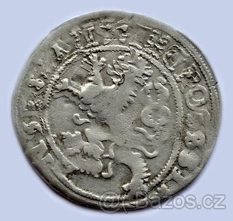 Čechy, Ferdinand I. Habsburský, pražský groš 1541,originál - 2