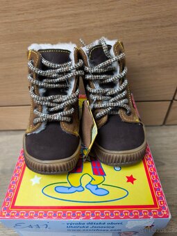 Dětské zimní boty kožené vel. 20 - 2