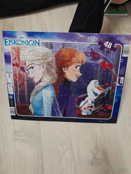 Puzzle Frozen / Ledové království – 48 dílků (2 různé obrázk - 2