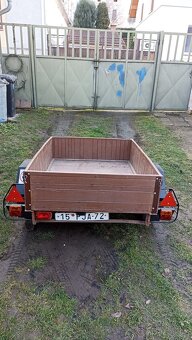 Přívěsný vozík za auto - 2