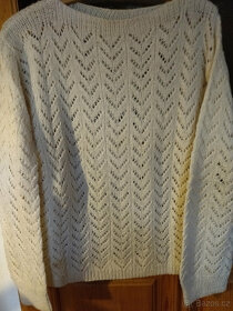 dám.+pá ručně pletené svetry,  vlna na plet.předložka,čepice - 2