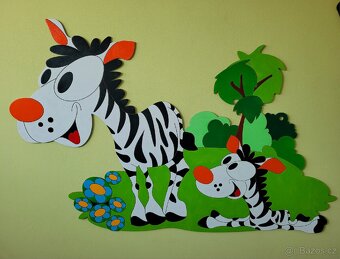 Dřevěná dekorace na zeď - 2