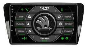 10" ŠKODA Octavia 3 - Android 12/13 - GPS rádio - 2