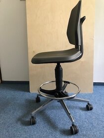 Zvýšená otočná židle pracovní - 2