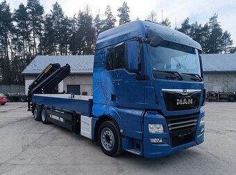 MAN TGX 26.480 6x2 - valník s hydraulickou rukou - 2