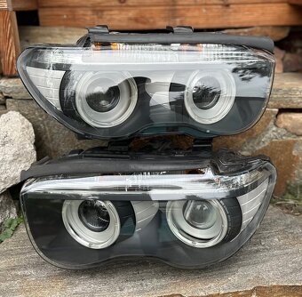 BMW E39 - renovace světel / retrofit / custom, bi-led,xenon - 2