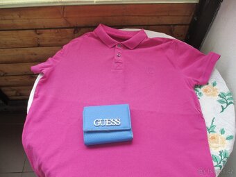 vel M -GUESS polo tričko + peněženku přidám - 2