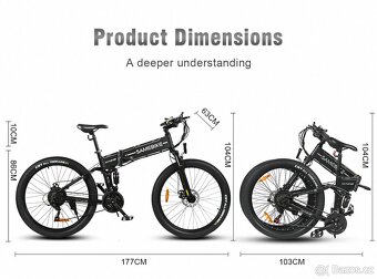 Elektrokolo SAMEBIKE LO26, 48V 500W - 2