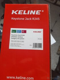 Keline Keystone Jack RJ45 - 2