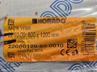 Radiátor VKM8 22-600/1200 - Radik Korado - 2