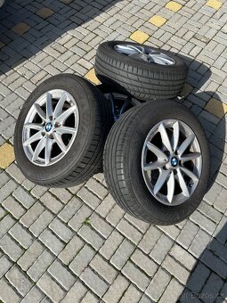 Letní sada pneumatik s originál disky BMW - 2