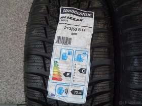 Zimní pneu 215/65/17 R17 Bridgestone - Nové - 2